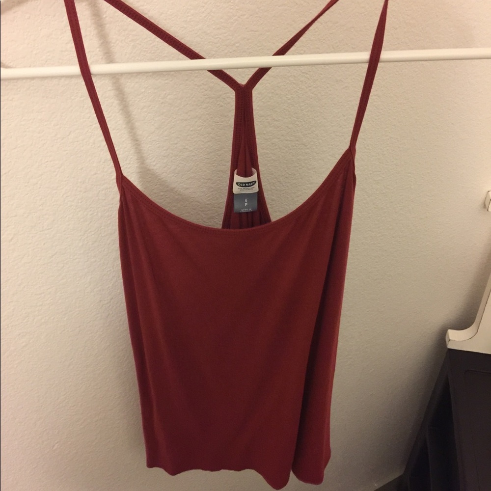 Red Old-Navy Tank